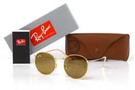 Солнцезащитные очки, Ray Ban Round Metal 3447-brown-g